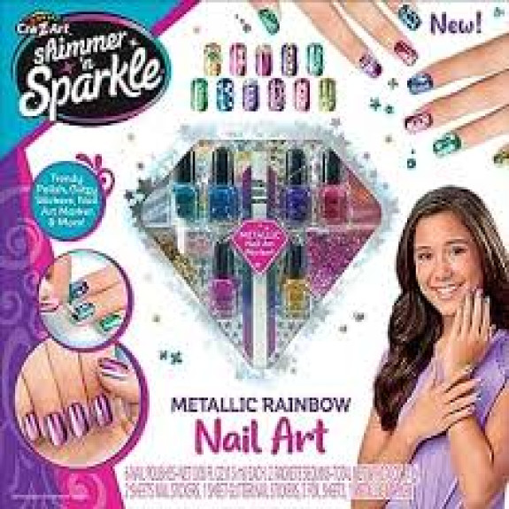 Shimmer N Sparkle Ultimate Glitter Metalic Nail Art